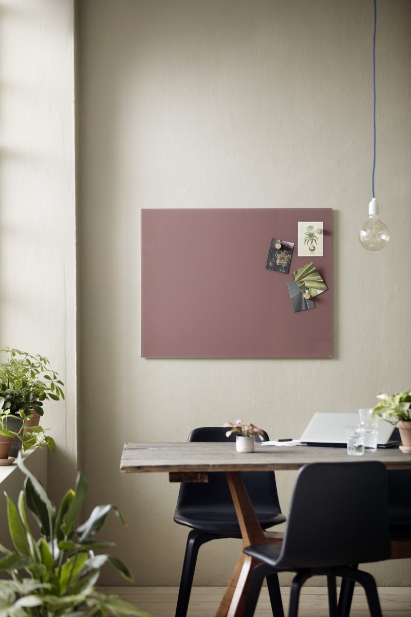 CHAT-BOARD-Classic-Plum-image CHAT BOARD Classic magnetic glass board in Plum