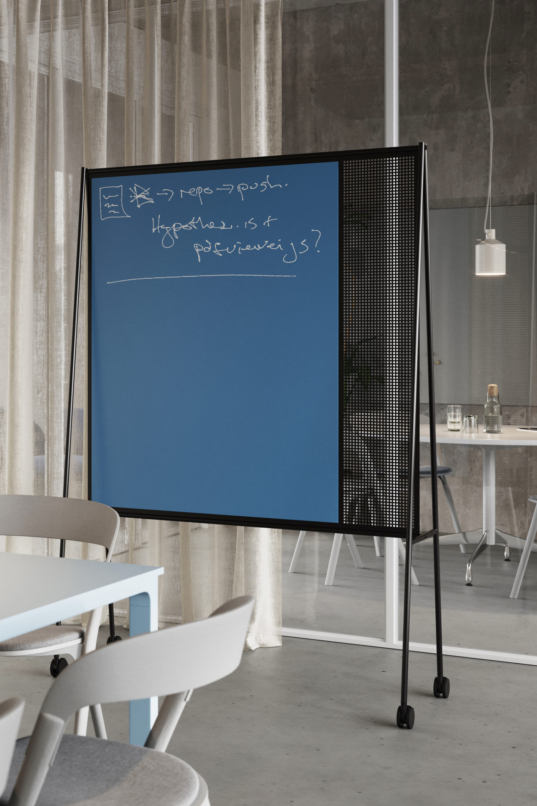 CHAT-BOARD-SQUAD-Teacher-Denim-conference-room-gallery CHAT BOARD SQUAD Teacher in Denim glass, in a conference room setting