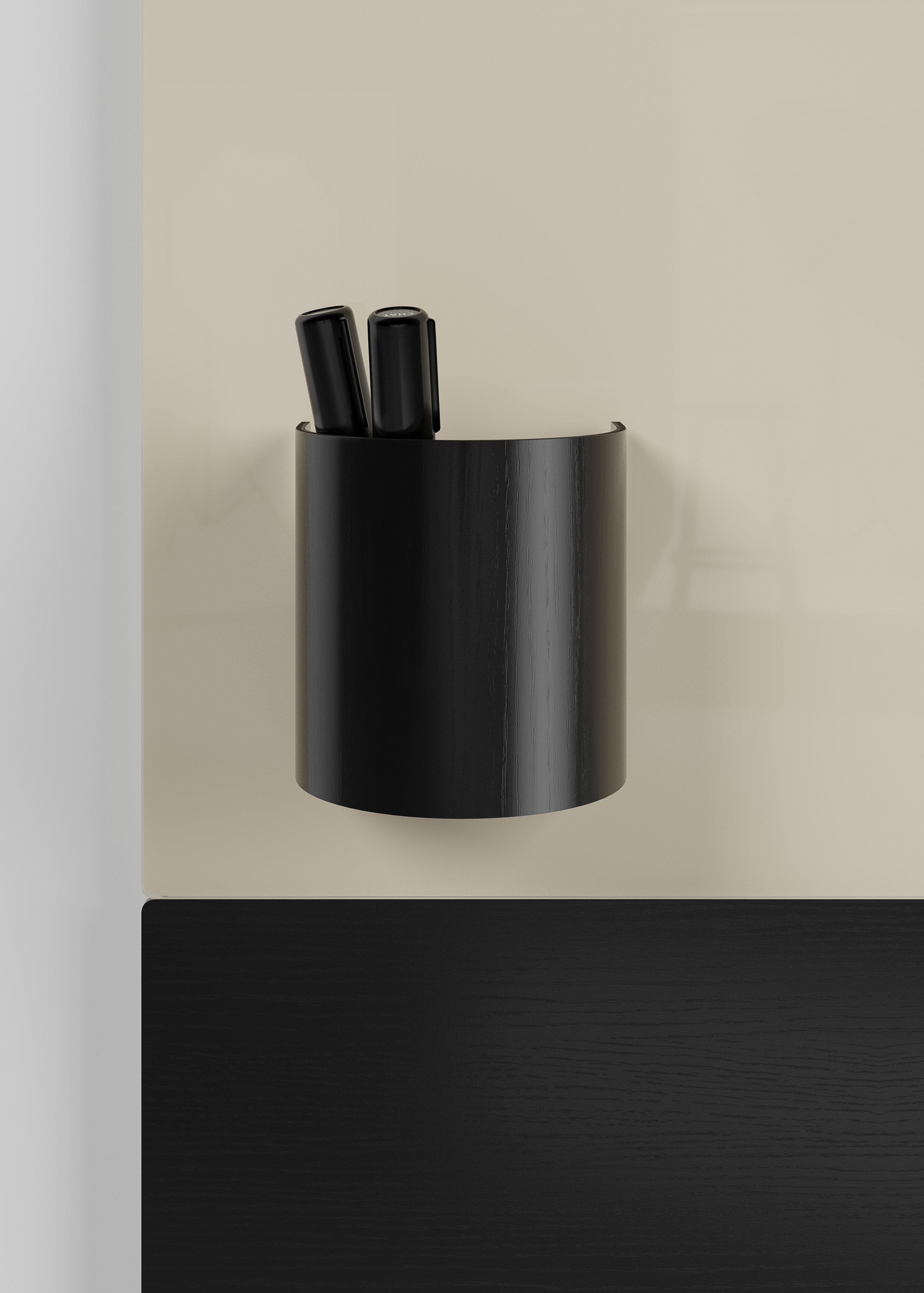 CHAT-BOARD-Classic-Crafted-black-Sand-Keeper-P CHAT BOARD Classic Crafted black ash Keeper on Sand glass