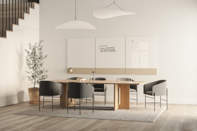 Classic Crafted in Pure White in meeting room