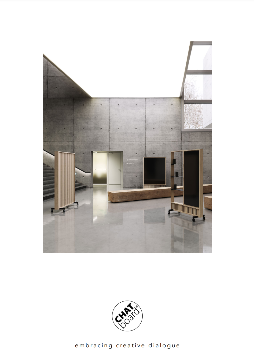 The original glass board Drawing boards CHAT BOARD