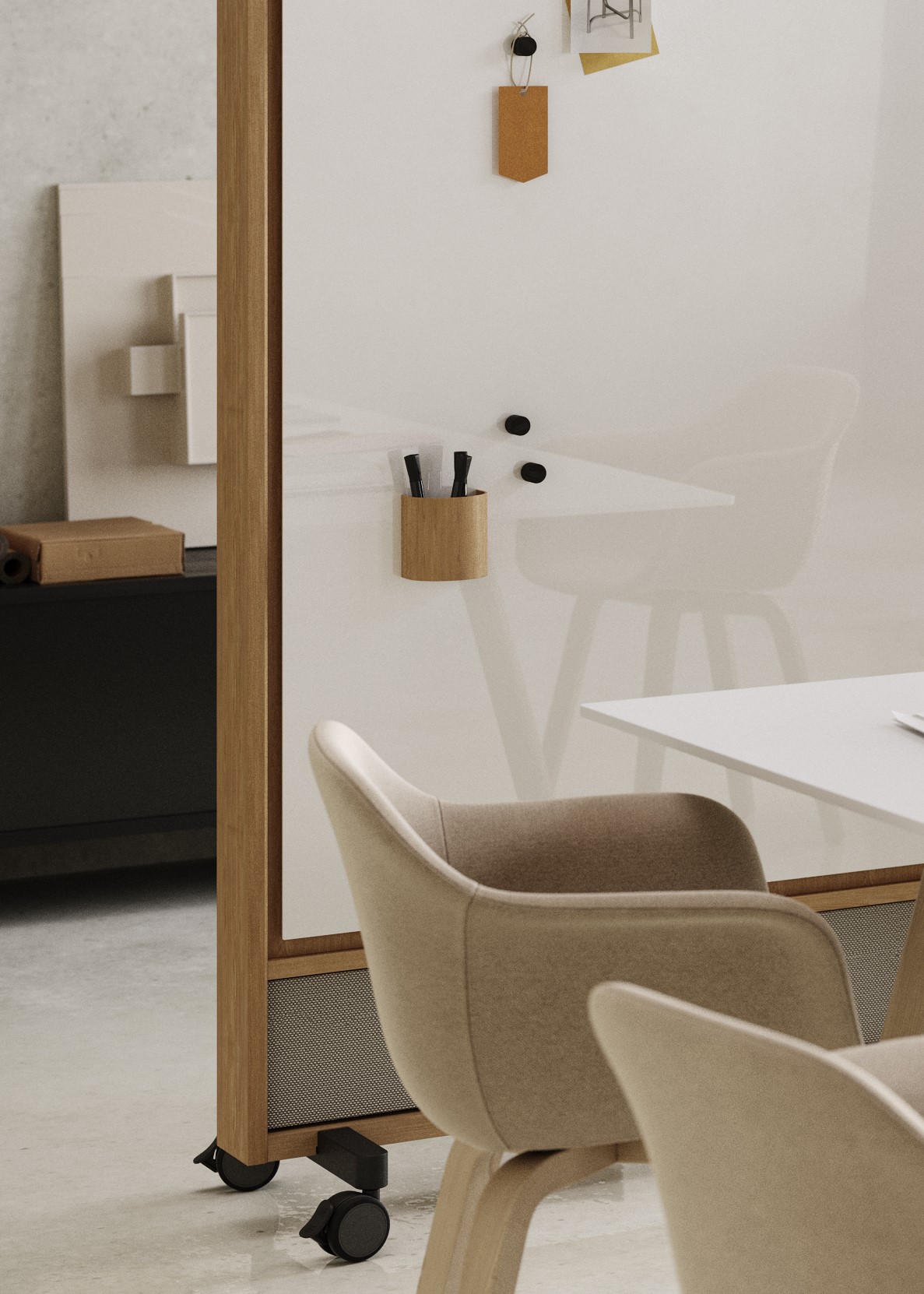 CHAT-BOARD-Dynamic-Fabric-Acoustic-Full-Coverage-Oak-Pure-White-interior