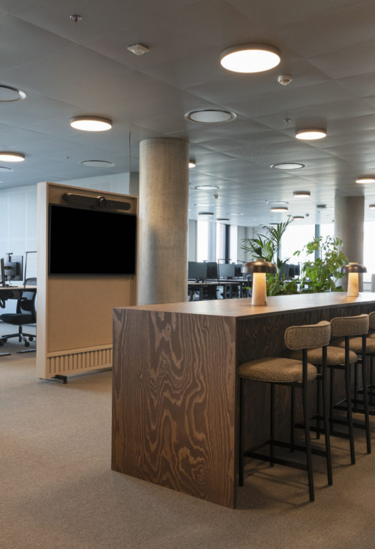 CHAT BOARD Dynamic LCD customised for Danske Bank